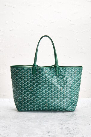 FWRD Renew Goyard Saint Louis PM Tote Bag in Green