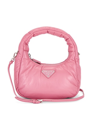 Prada Nappa Mini Hobo Bag FWRD Renew