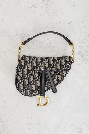 FWRD Renew Dior Trotter Oblique Saddle Bag