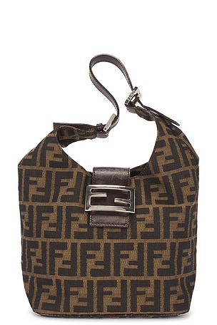 Fendi Zucca Shoulder Bag FWRD Renew
