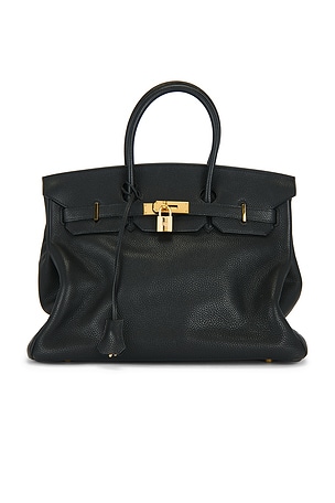 Hermes Taurillon Clemence Birkin 40 Retourne Handbag FWRD Renew