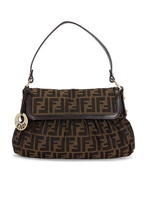 Fendi Zucca Shoulder Bag FWRD Renew