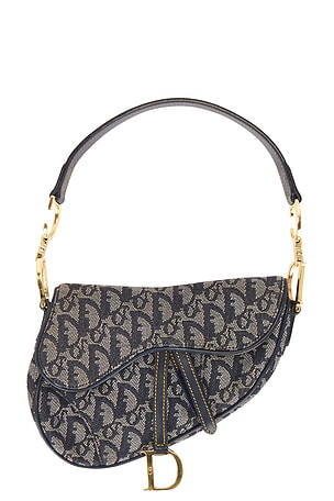 Dior Vintage Diorissimo Saddle Bag FWRD Renew