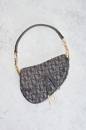 FWRD Renew Dior Vintage Diorissimo Saddle Bag