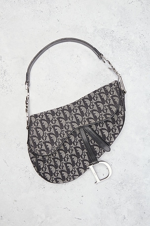 FWRD Renew Dior Vintage Diorissimo Saddle Bag