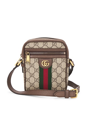 Gucci Ophidia Mini Messenger Bag FWRD Renew