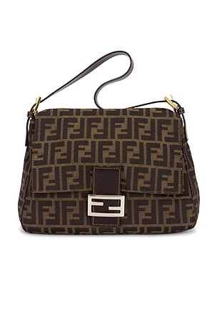 Fendi Zucca Mama Baguette Shoulder Bag FWRD Renew