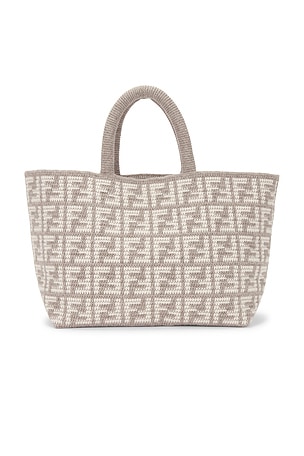 Fendi Cashmere FF Shopper Tote Bag FWRD Renew