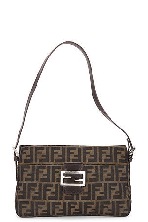 Fendi Zucca Shoulder Bag FWRD Renew