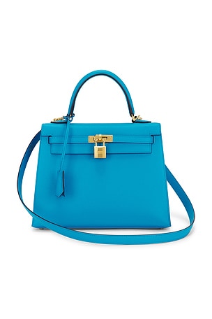 Hermes Epsom Kelly 25 Sellier Handbag FWRD Renew