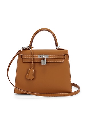 Hermes Epsom Kelly 25 Sellier Handbag FWRD Renew