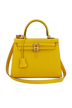 Hermes Epsom Kelly 25 Sellier Handbag FWRD Renew