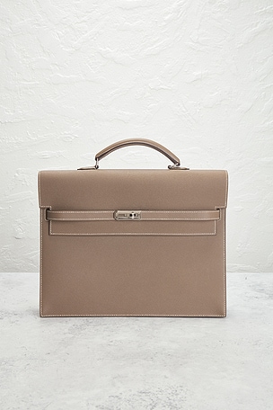 FWRD Renew Hermes Kelly Epsom Depeche 34 Briefcase