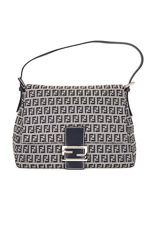Fendi Zucchino Mama Baguette Shoulder Bag FWRD Renew