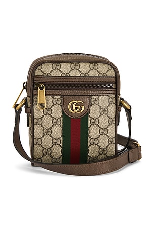 Gucci Ophidia Mini Messenger Bag FWRD Renew