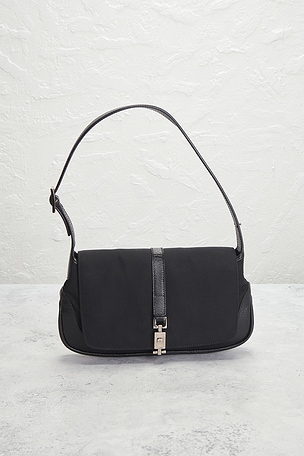 FWRD Renew Gucci Vintage Jackie Shoulder Bag in Black