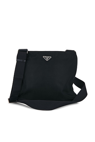 Prada Tessuto Flat Messenger Bag FWRD Renew