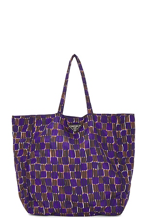 Prada Vela Nylon Tote Bag FWRD Renew
