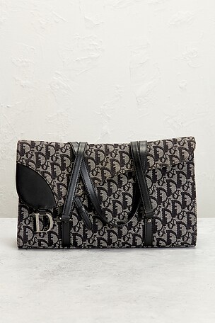 FWRD Renew Dior Trotter Saddle Handbag