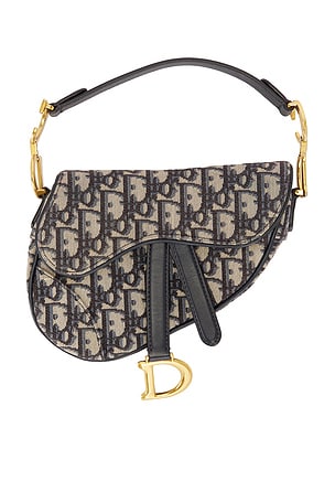 Dior Oblique Trotter Saddle Bag FWRD Renew