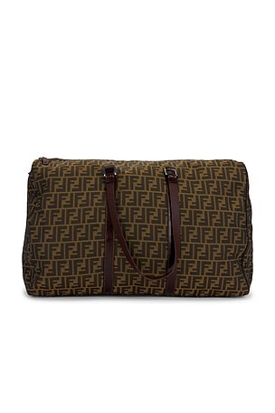 Fendi Zucca Duffle Bag FWRD Renew