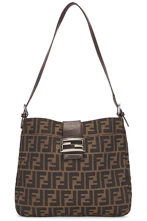 Fendi Zucca Mama Baguette Shoulder Bag FWRD Renew