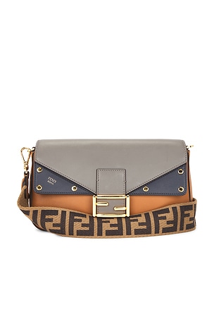 Fendi Vitello Grace Re-Edition Baguette Shoulder Bag FWRD Renew