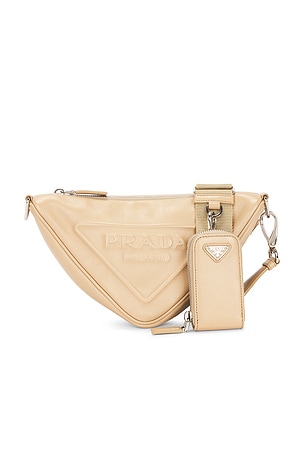 Prada Triangle Shoulder Bag FWRD Renew