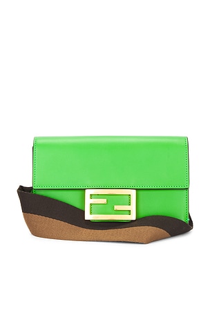 Fendi Mini Baguette Shoulder Bag FWRD Renew