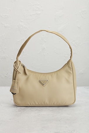 FWRD Renew Prada Mini Re-Edition 2000 Re-Nylon Shoulder Bag