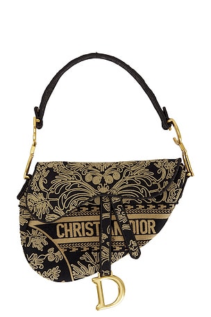 Dior Ornamental Cornely Embroidery Saddle Bag FWRD Renew