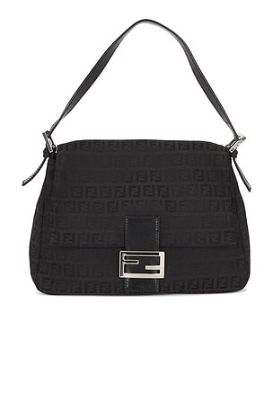 Fendi Zucchino Mama Baguette Shoulder Bag FWRD Renew