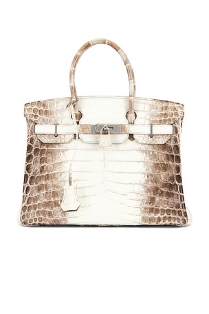 Hermes Himalaya Niloticus Crocodile Birkin 30 Handbag FWRD Renew