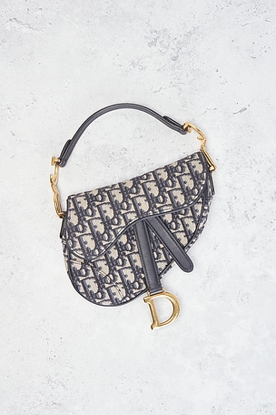FWRD Renew Dior Trotter Oblique Saddle Bag