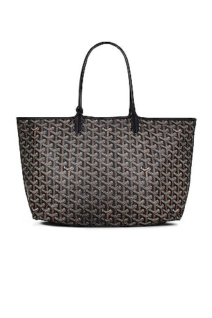 FWRD Renew Goyard Saint Louis PM Tote Bag in Black | REVOLVE