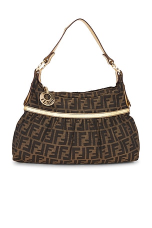 Fendi Zucca Chef Shoulder Bag FWRD Renew