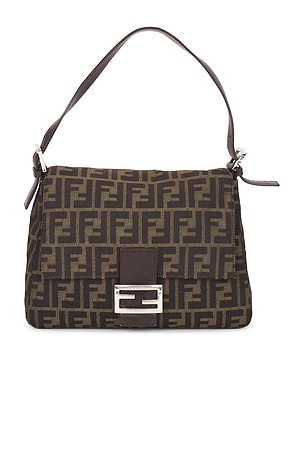 Fendi Zucca Mama Forever Baguette Shoulder Bag FWRD Renew
