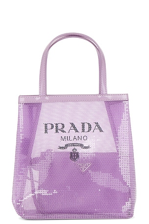 Prada Rete Paillettes Tote Bag FWRD Renew