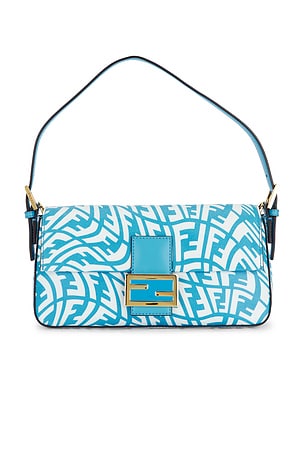 Fendi X Sarah Coleman FF Vertigo Baguette 1997 Shoulder Bag FWRD Renew