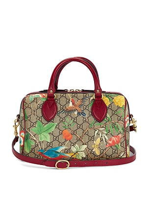 Gucci GG Supreme Tian Boston Bag FWRD Renew