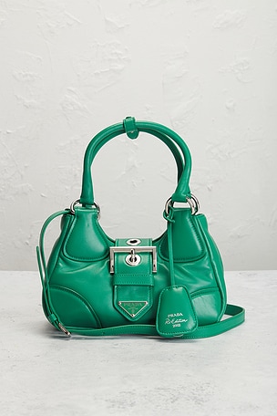 FWRD Renew Prada Nappa Re-Edition 2002 Moon Bag