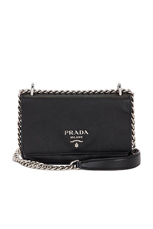 Prada Saffiano Crossbody Bag FWRD Renew
