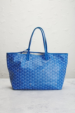 FWRD Renew Goyard Saint Louis PM Tote Bag in Blue