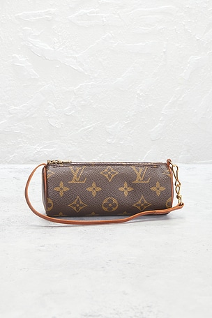 FWRD Renew Louis Vuitton Vintage Monogram Papillon Pochette Shoulder Bag