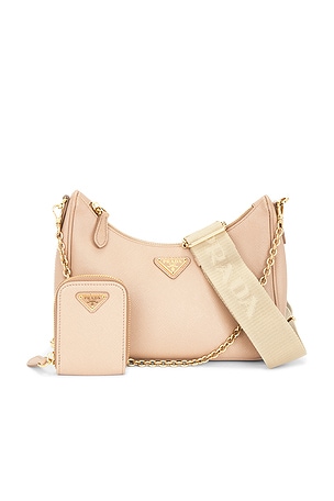 Prada Re-Edition 2005 Saffiano Shoulder Bag FWRD Renew