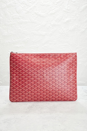 FWRD Renew Goyard Senat GM Pouch in Red