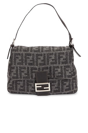 Fendi Zucca Mama Forever Baguette Shoulder Bag FWRD Renew