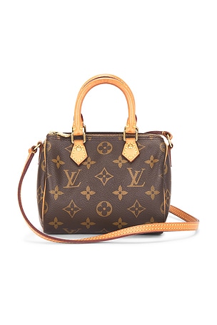 Louis Vuitton Monogram Nano Speedy Handbag FWRD Renew