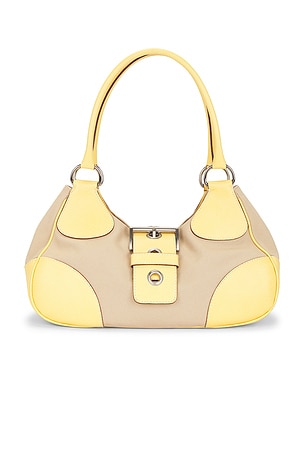 Prada Canapa Moon Shoulder Bag FWRD Renew