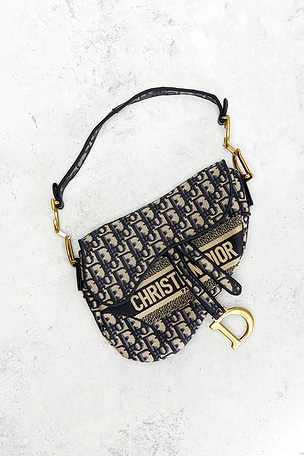 FWRD Renew Dior Trotter Oblique Saddle Bag